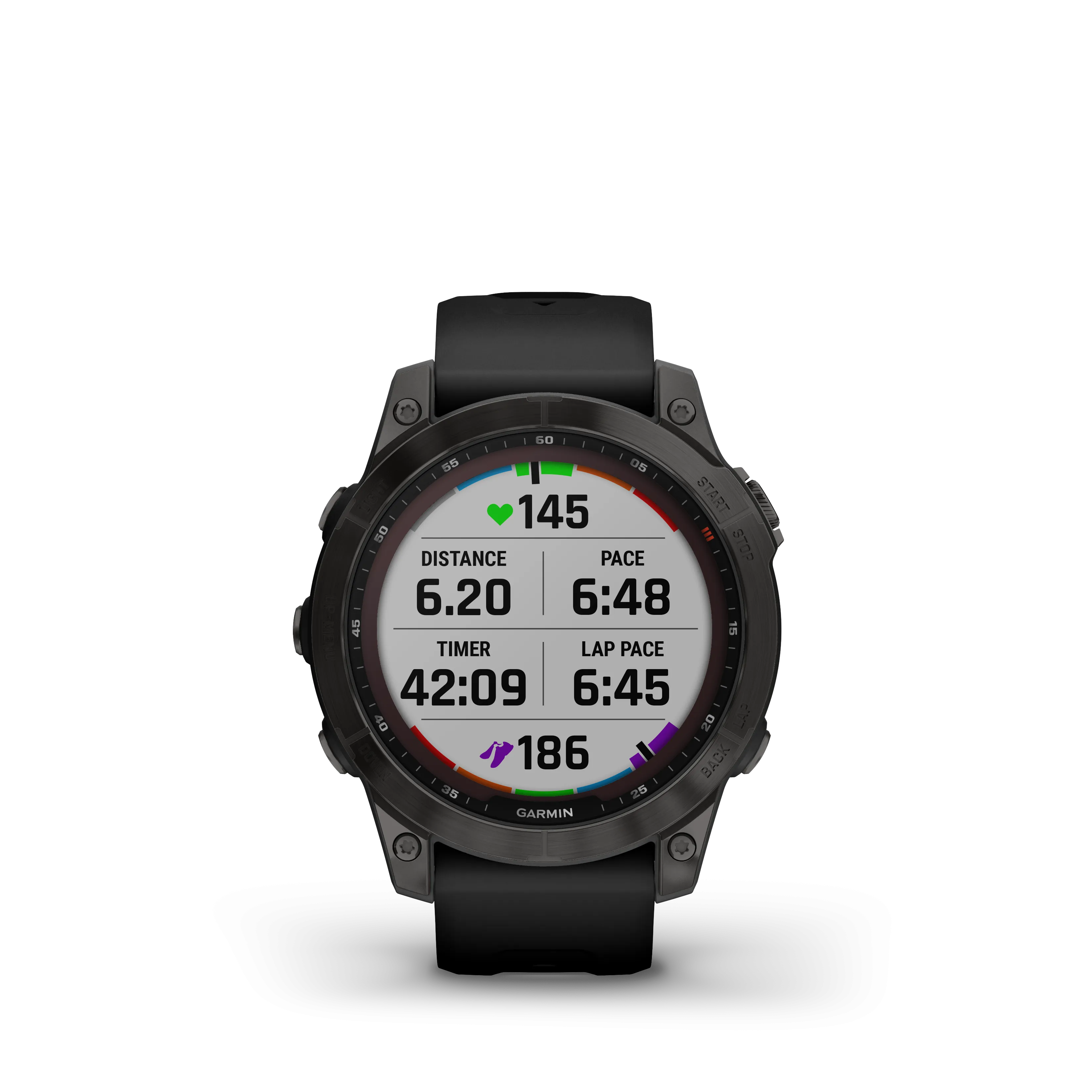 Fenix 7 Solar Smart Watch - Grey/Black - 010-02540-21