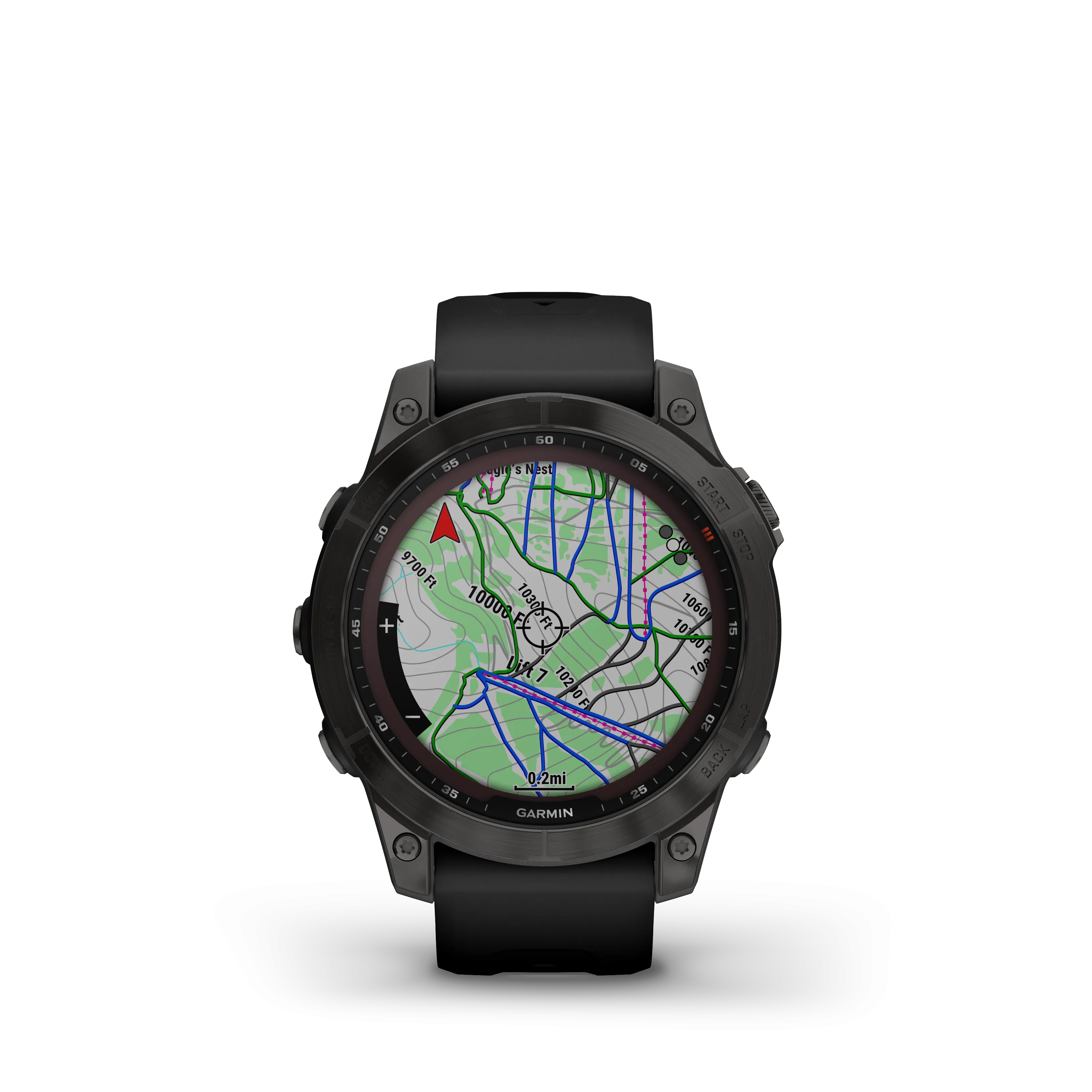 Fenix 7 Solar Smart Watch - Grey/Black - 010-02540-21