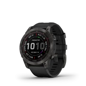 Fenix 7 Solar Smart Watch - Grey/Black - 010-02540-21