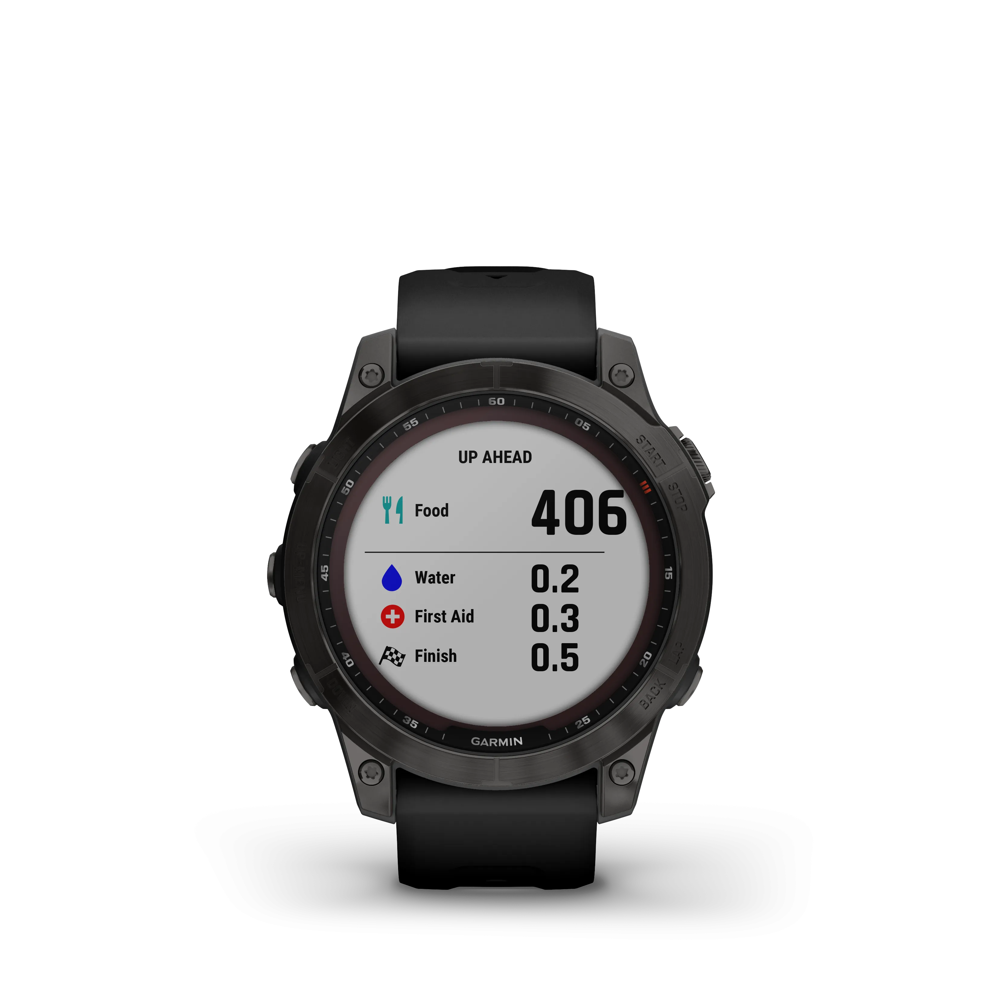 Fenix 7 Solar Smart Watch - Grey/Black - 010-02540-21