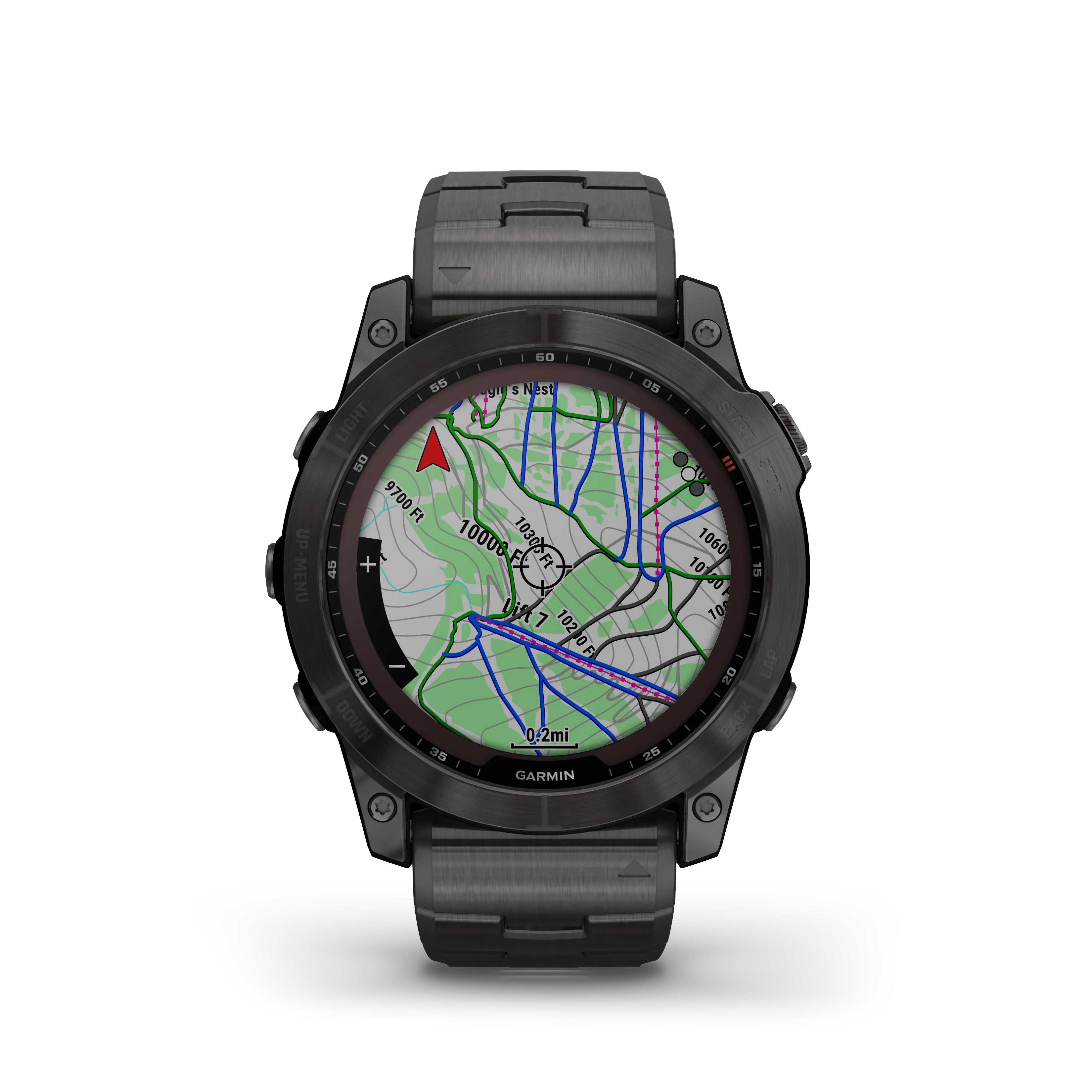 Fenix 7X Solar Smart Watch, 51mm - Grey - 010-02541-27