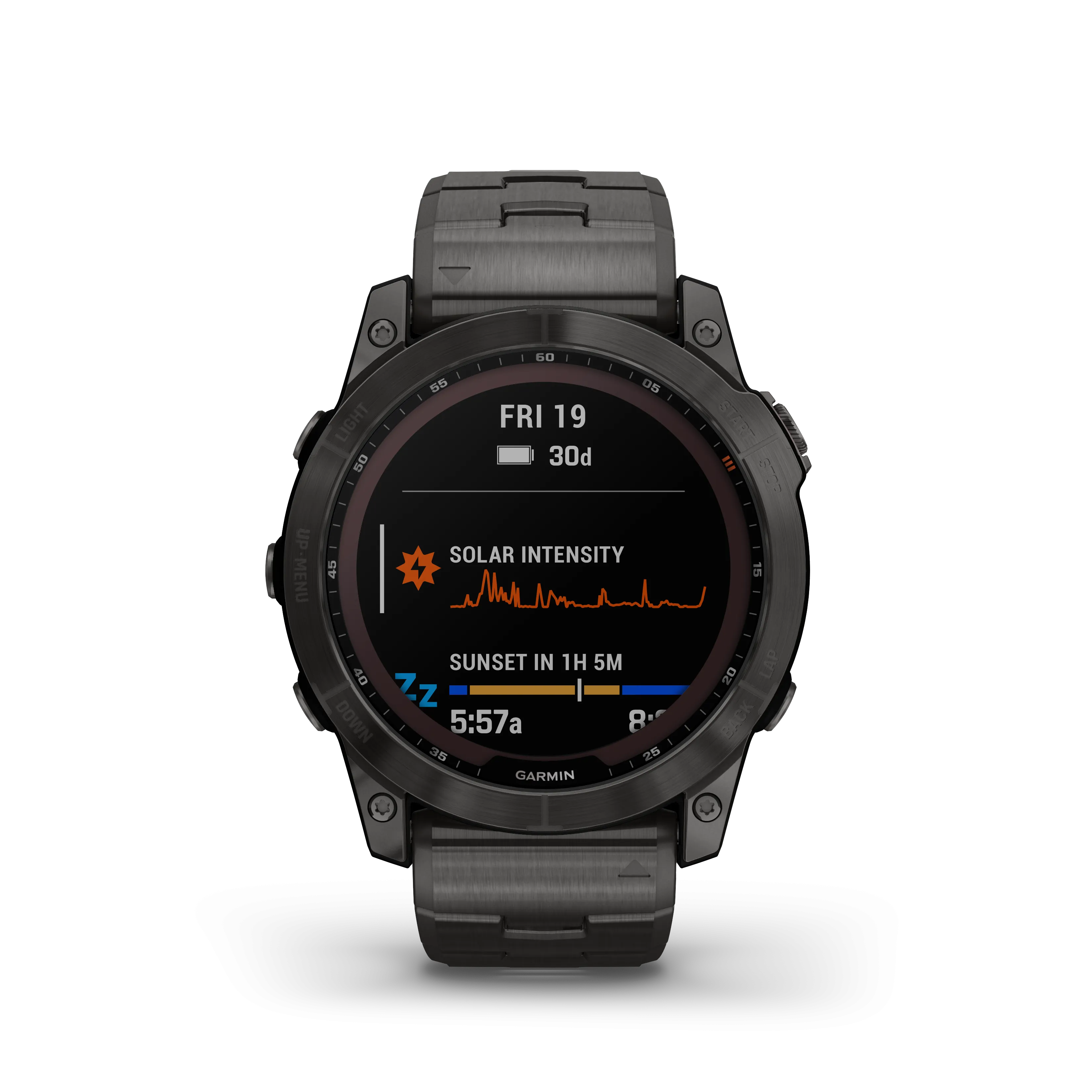 Fenix 7X Solar Smart Watch, 51mm - Grey - 010-02541-27