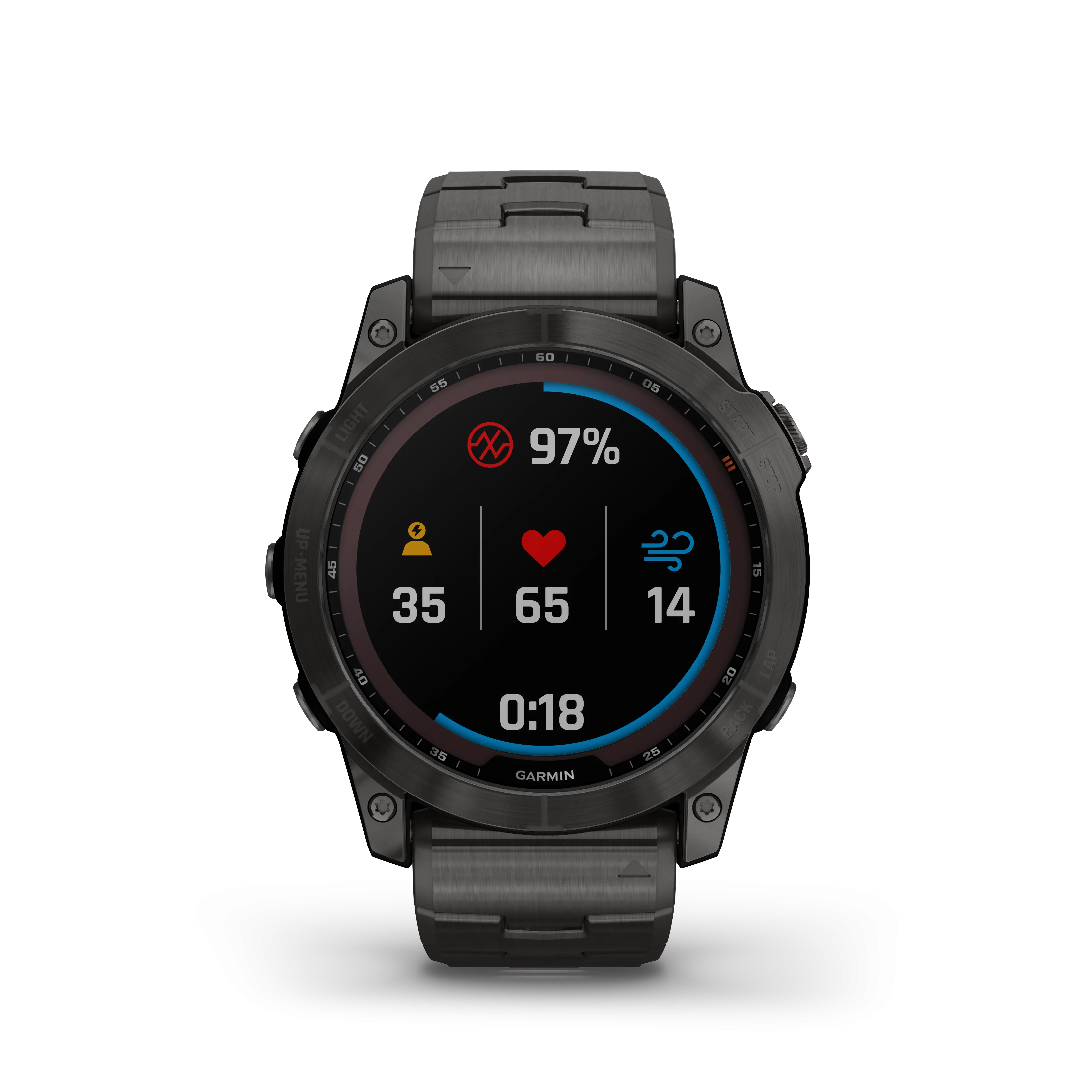 Fenix 7X Solar Smart Watch, 51mm - Grey - 010-02541-27