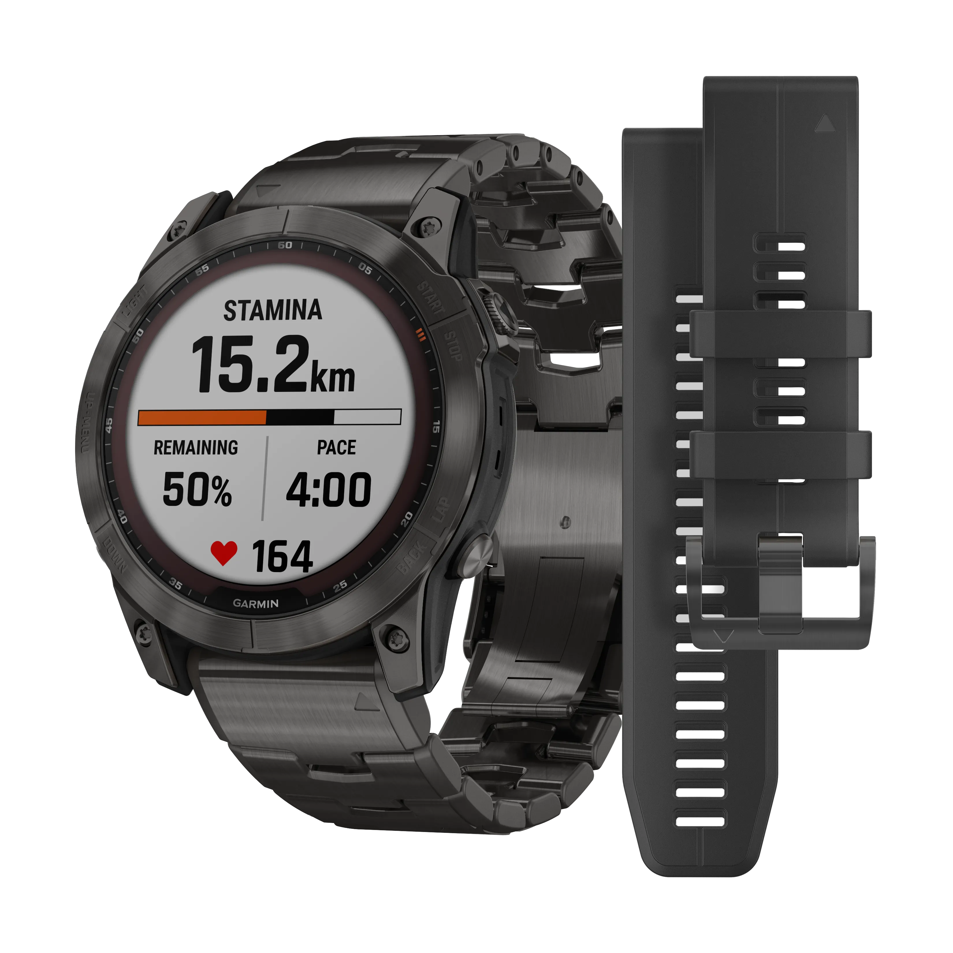 Fenix 7X Solar Smart Watch, 51mm - Grey - 010-02541-27