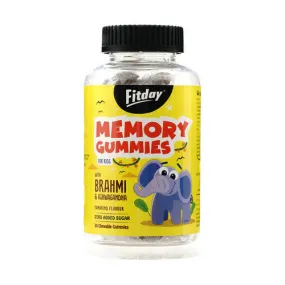 Fitday Memory Gummies Tamarind Flavour 30 Chewable Gummies By Fitday