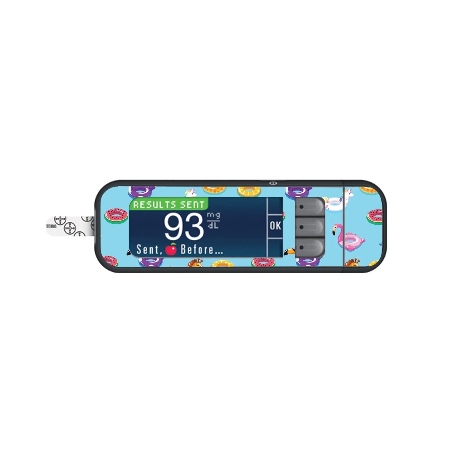 Floaties Sticker for Bayer Contour Next Glucometer