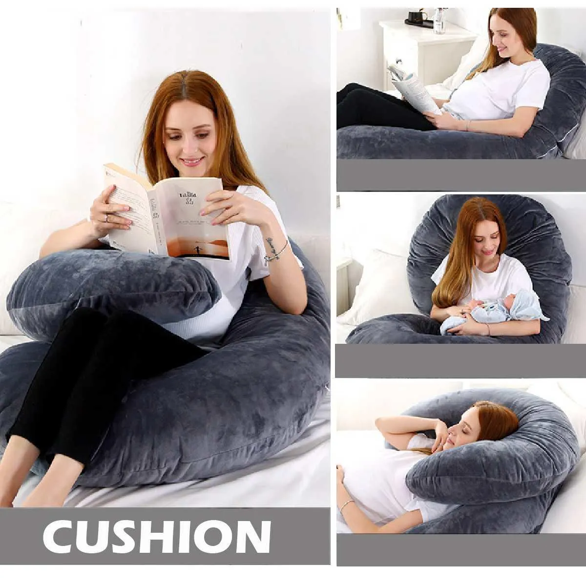 Full Body C-Shape Pillow