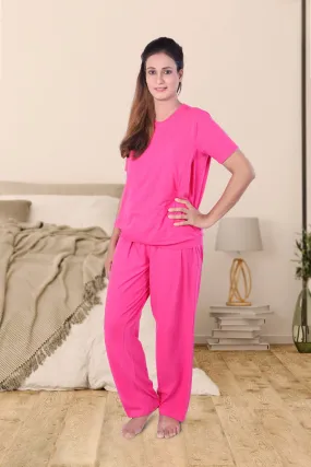 Fuscia - Nursing Top & PJ Set
