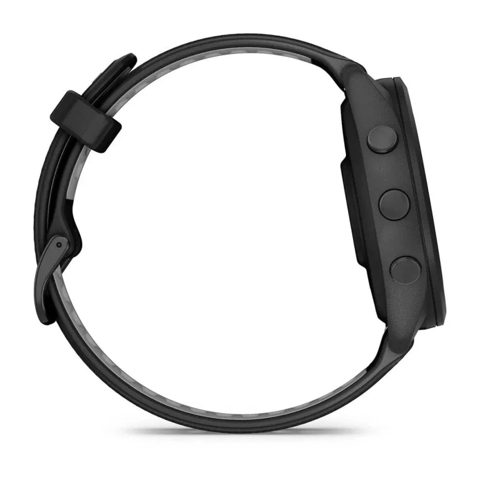Garmin Forerunner 265 Black Bezel with Black/Powder Grey Band