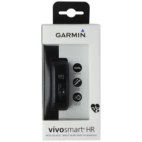 Garmin vivosmart HR Activity Tracker X-Large Fit - Black