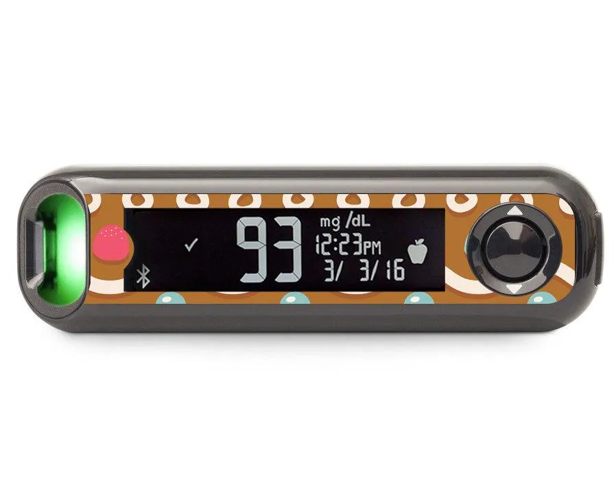 Gingerbread Sticker for Bayer Contour© Next One Glucometer