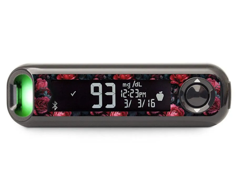 Gothic Roses Bayer Contour© Next One Glucometer
