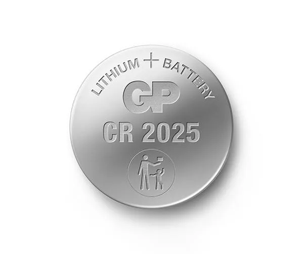 GP Lithium Coin Batteries CR2025