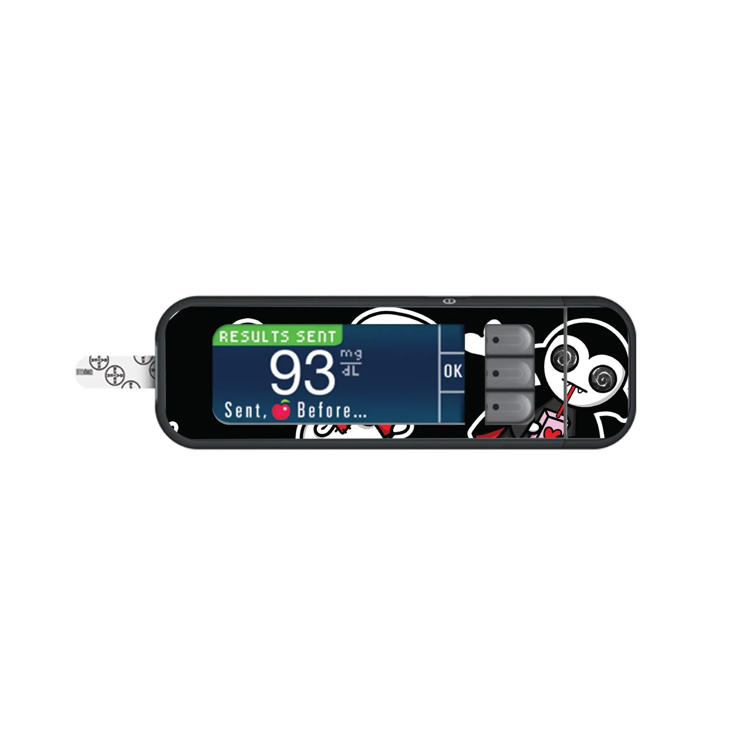 Halloween Valentine for Bayer Contour Next Glucometer