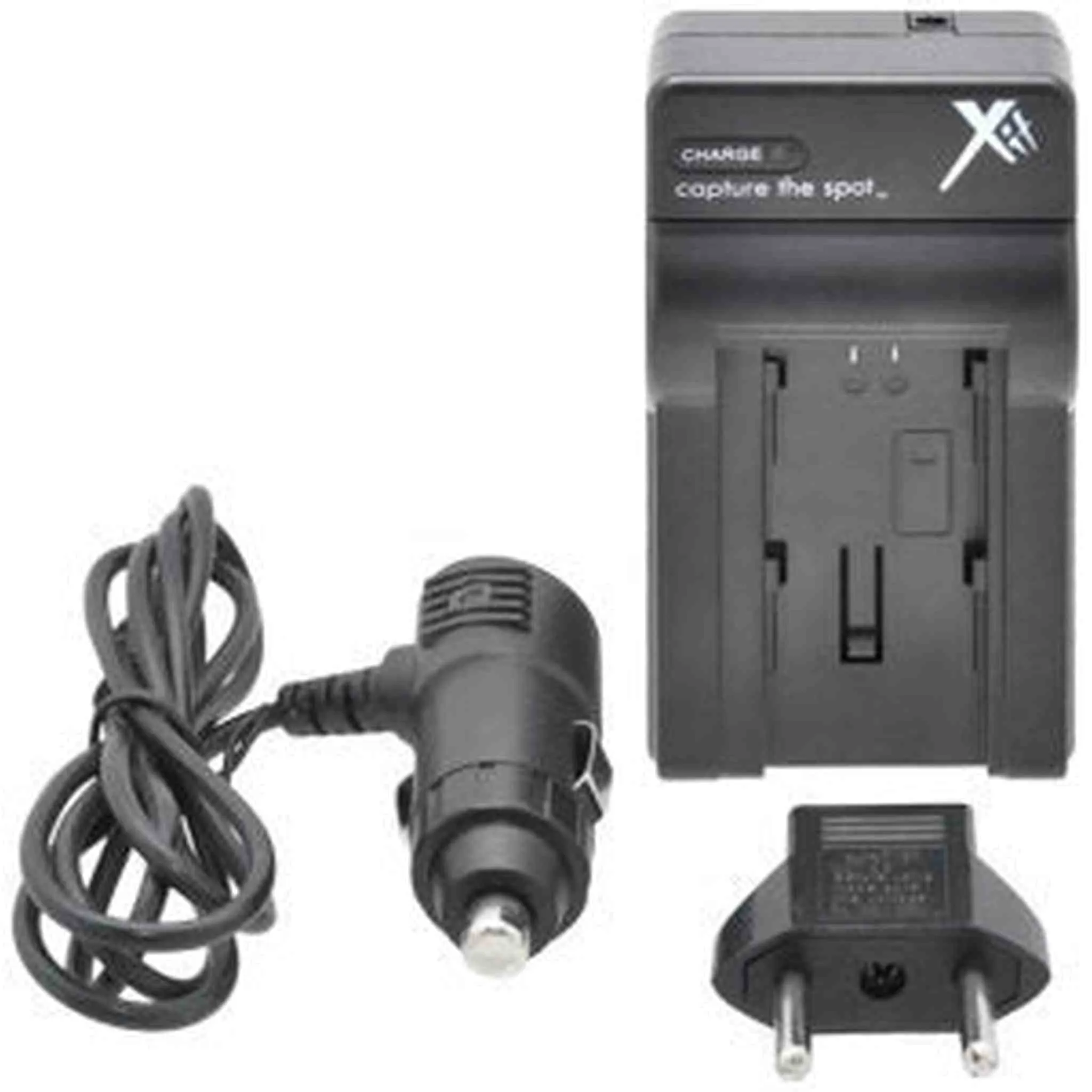 High Capacity Canon BP-727 Battery Kit Includes: (1) BP727 Replacement Batteries with Rapid Charger Kit: EU/US Adapter &
