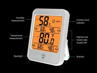 Home Digital Thermometer Hygrometer