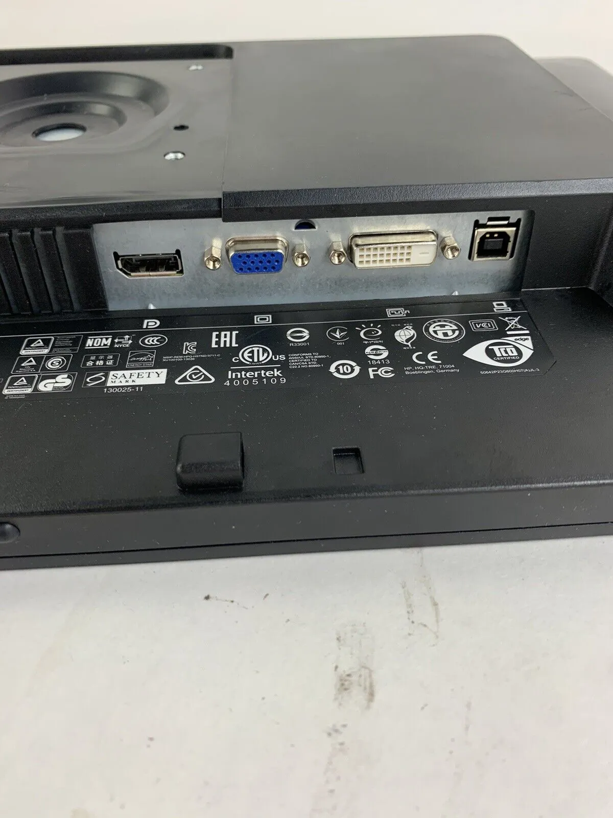 HP E231i 23" Monitor DP VGA Grade B No Stand Included