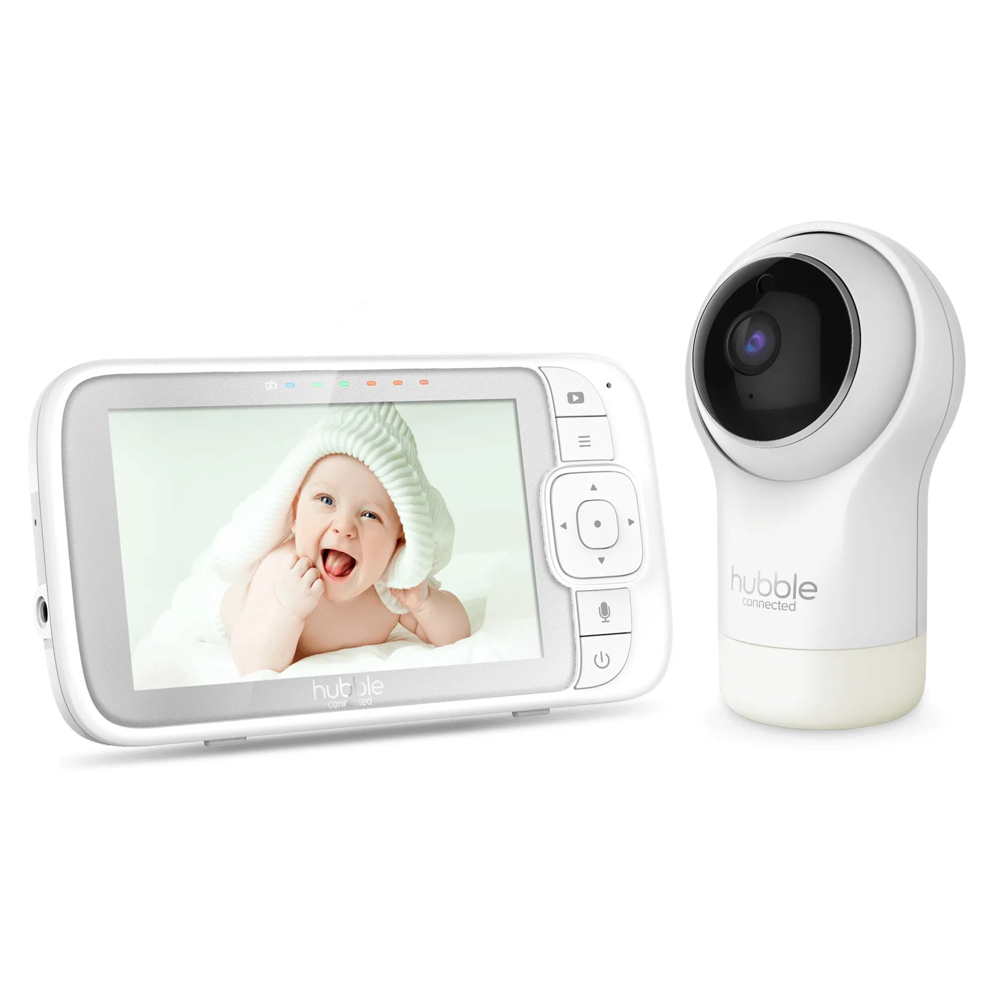 Hubble Connected Nursery View Pro 300 m Wi-Fi Black, White