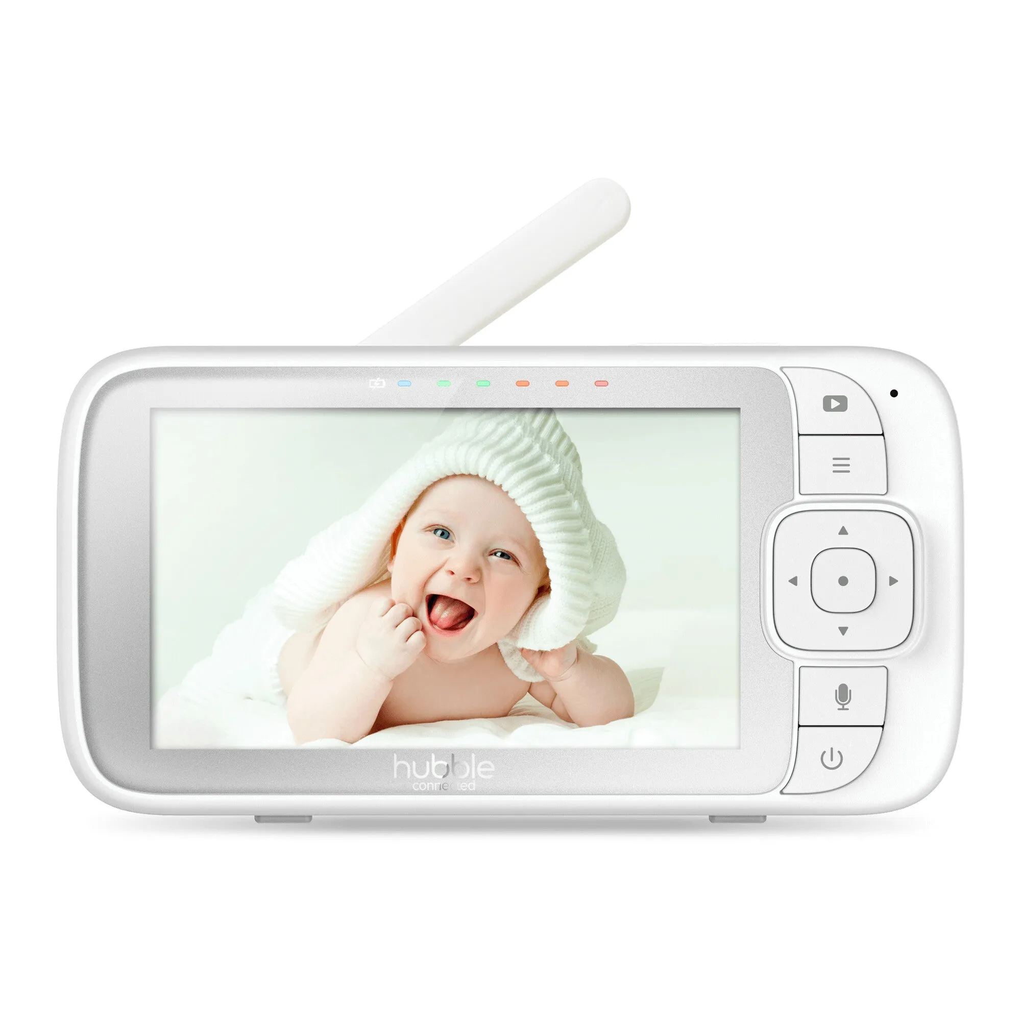 Hubble Connected Nursery View Pro 300 m Wi-Fi Black, White
