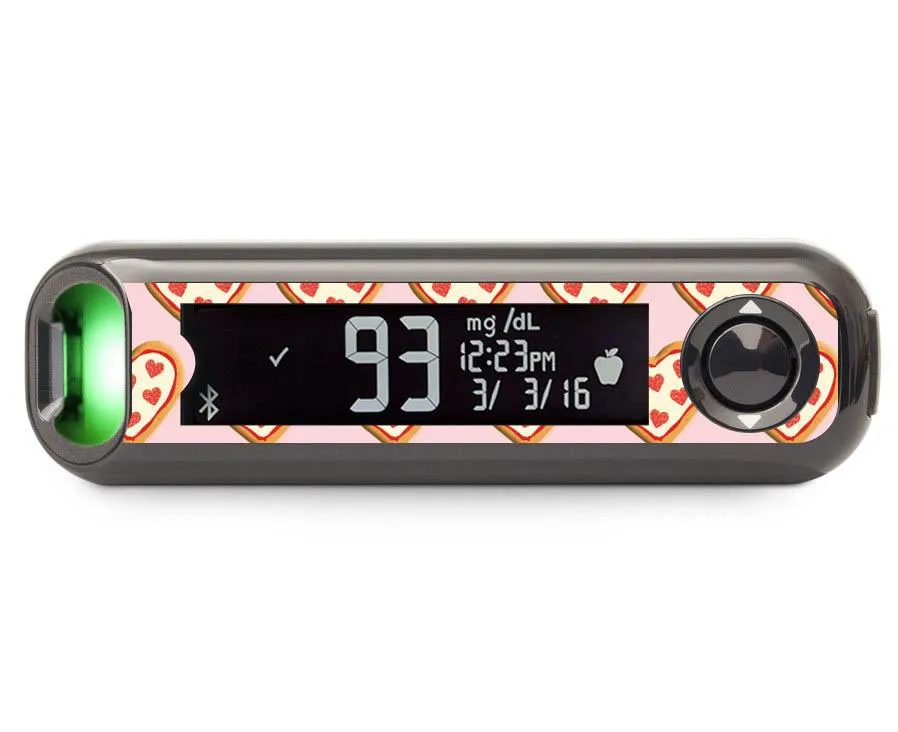 I Heart Pizza for Bayer Contour© Next One Glucometer