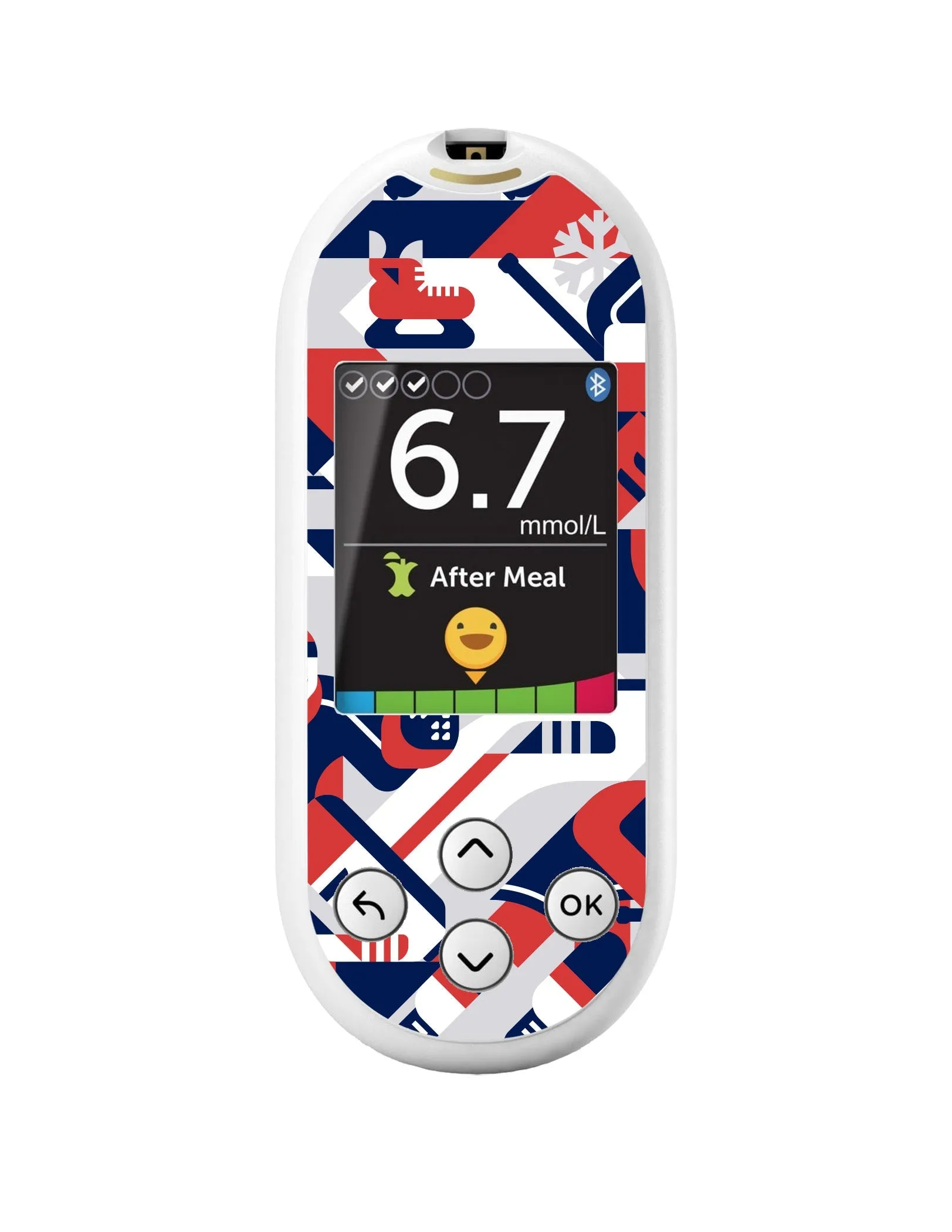 Ice Hockey for OneTouch Verio Reflect Glucometer