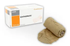Ichthopaste Zinc Paste Bandage 7.5 cm x 6m (2%) by Smith & Nephew