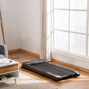 Indoor Walking Treadmill Exercise Pad Machine for Home - Black