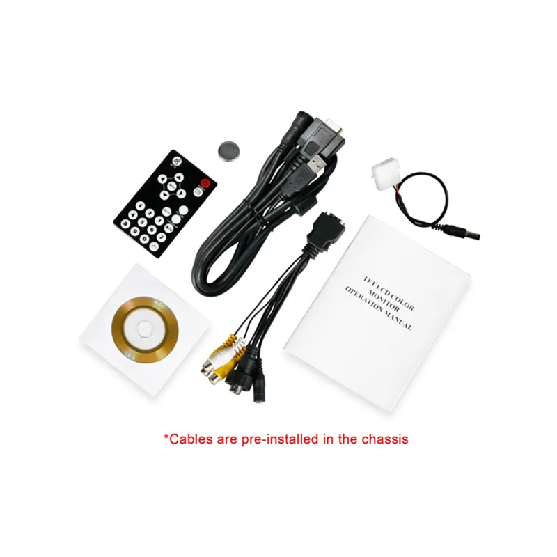 iStarUSA DD-8LCD-869GL 8" Touch Screen LCD 16:9 HDMI