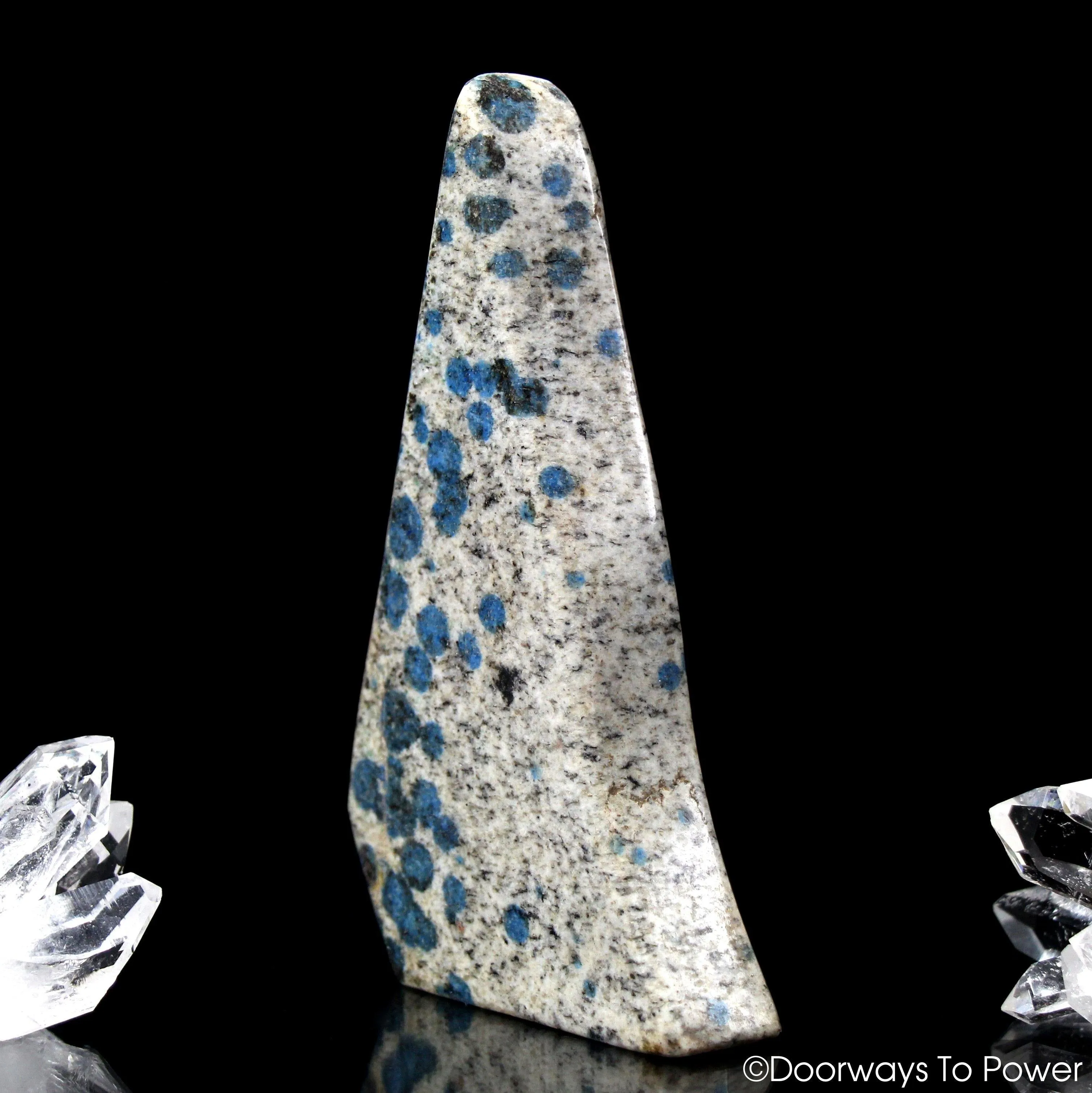 K2 Stone Azurite Himalayan Crystal Altar Stone