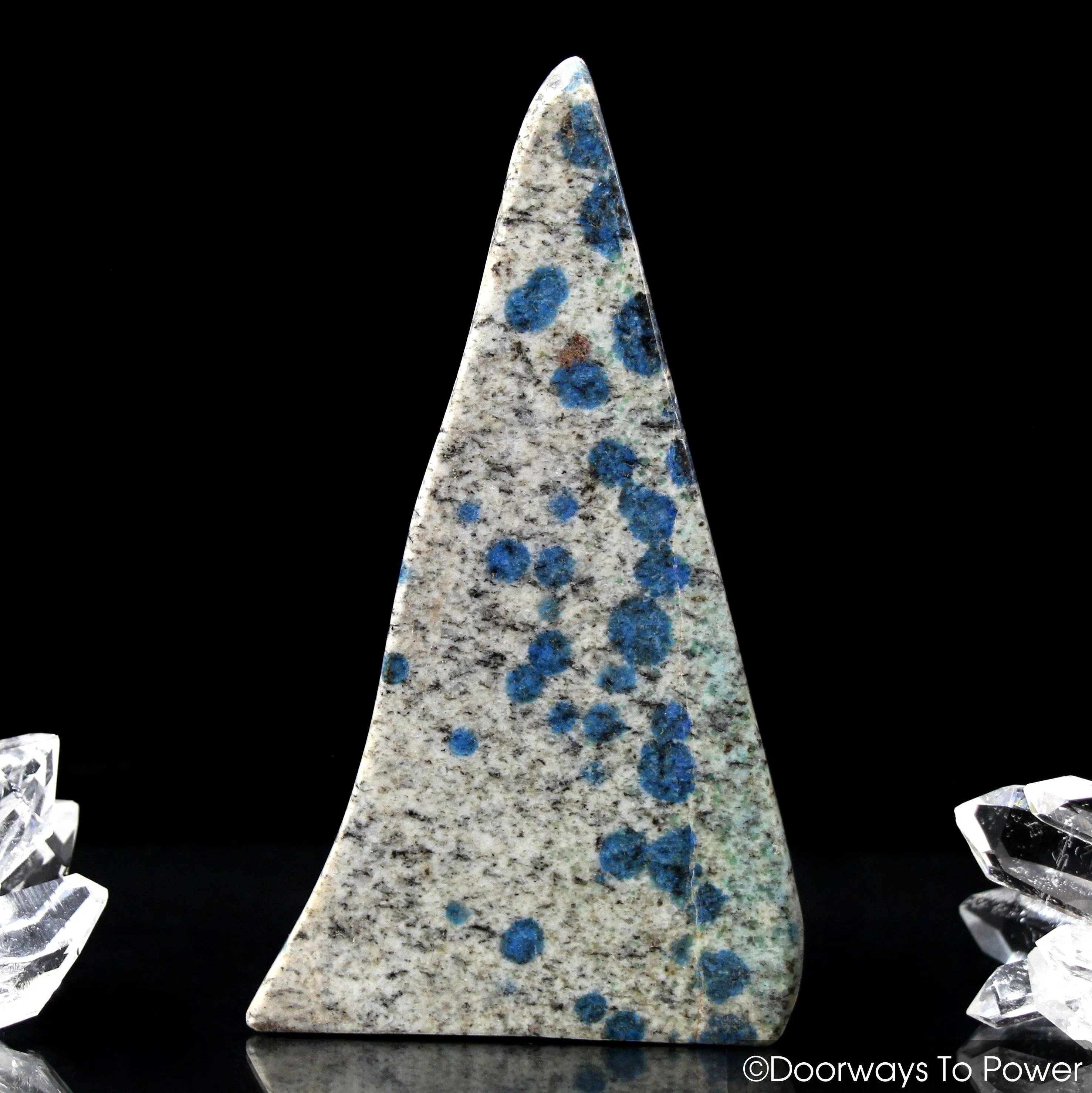 K2 Stone Azurite Himalayan Crystal Altar Stone