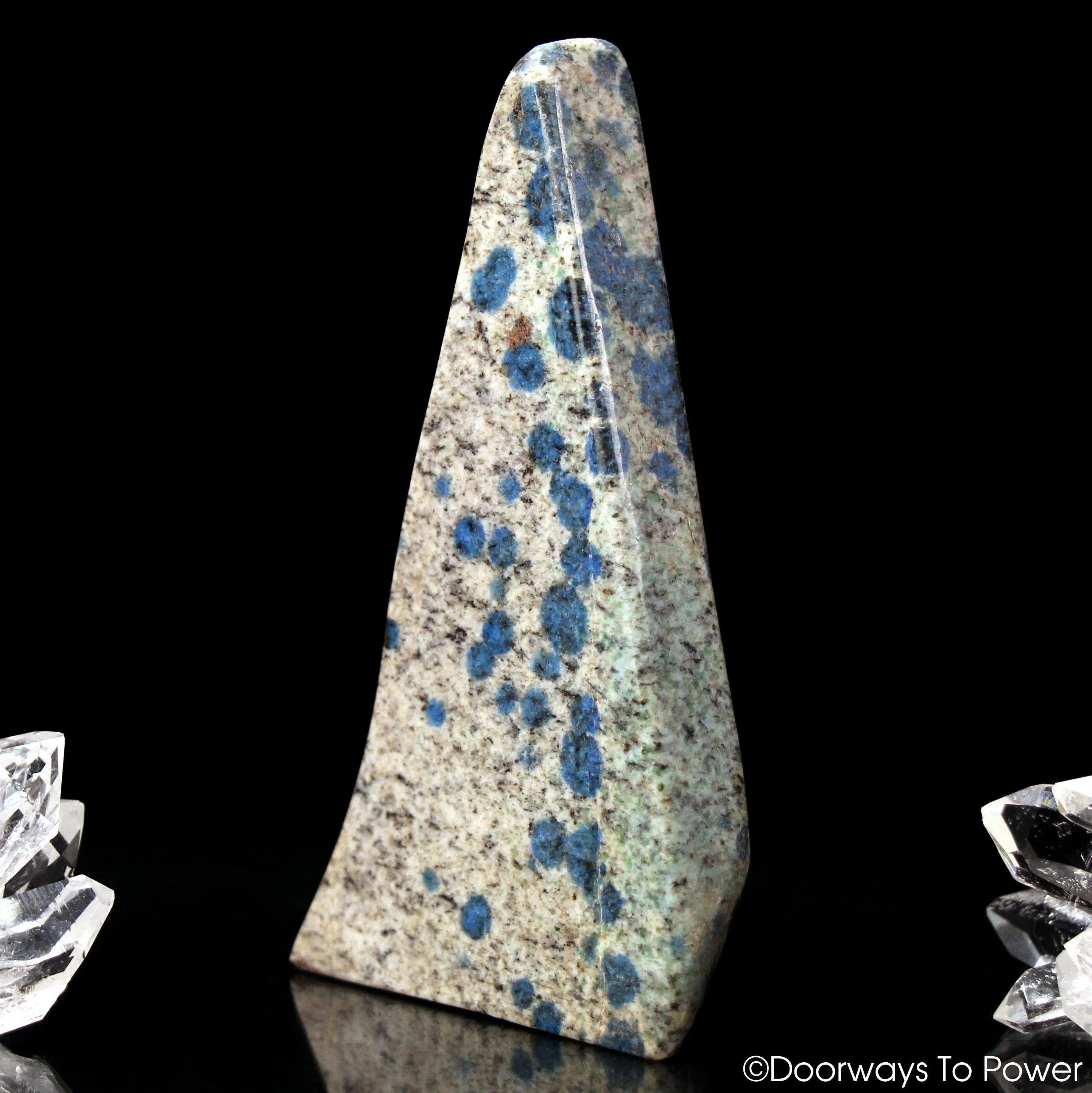 K2 Stone Azurite Himalayan Crystal Altar Stone