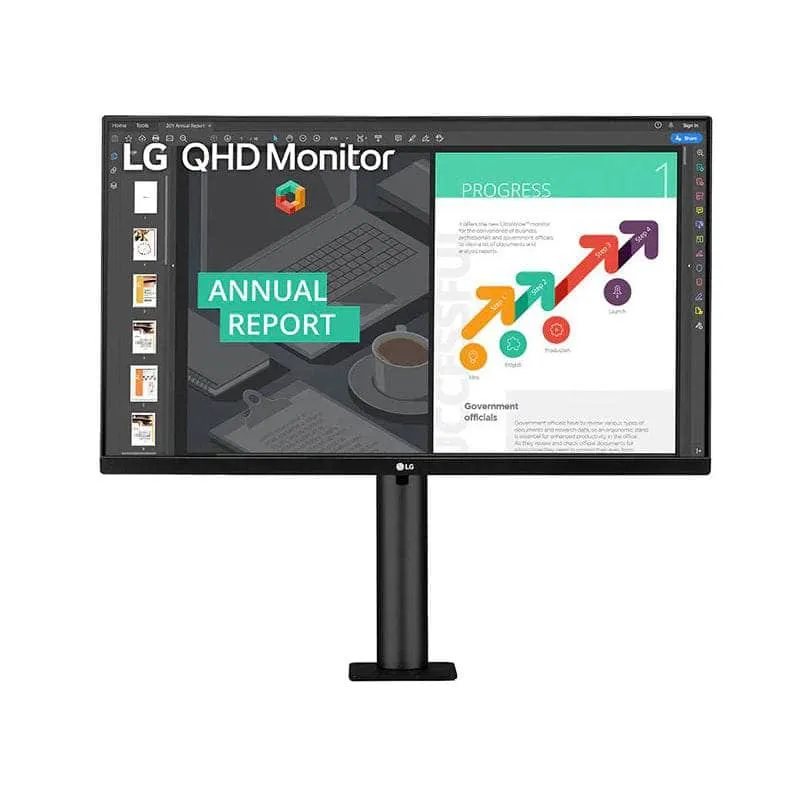 Lg Mon Ips 27 1440 P 75 Hz Hdmi|Dp 27 Qn880 B.Afbq