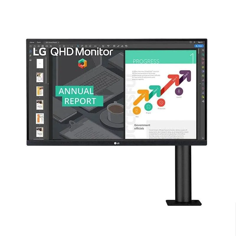 Lg Mon Ips 27 1440 P 75 Hz Hdmi|Dp 27 Qn880 B.Afbq