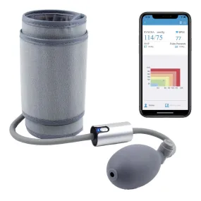 LOOKEE® AirBP Blood Pressure Monitor | BP Monitor with App and Voice Guide | Upper Arm Cuff | Multi-Users | FDA Approved | Medical Accuracy