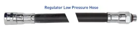 L/P Rubber Regulator Hoses