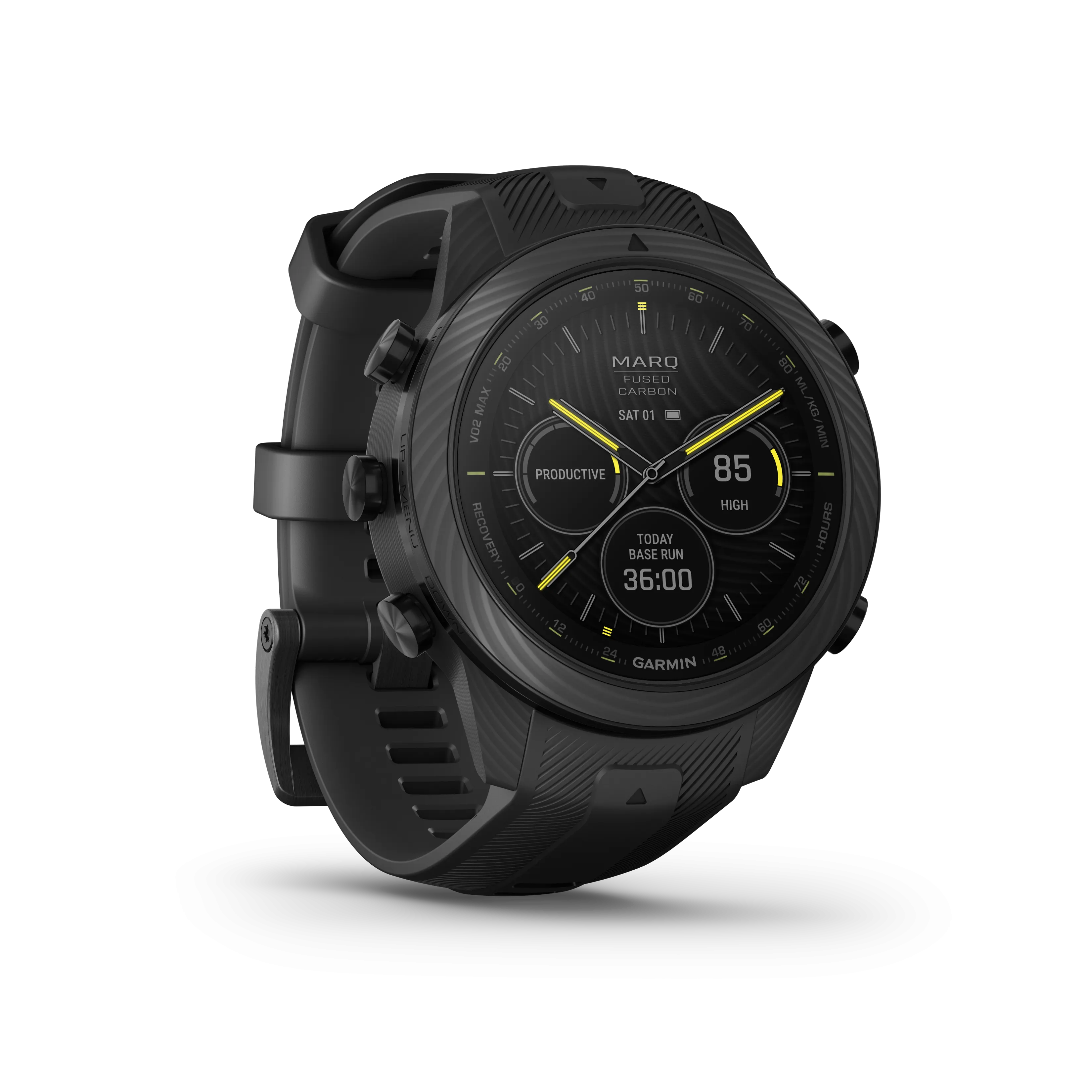 MARQ Athlete Gen 2 Smart Watch, 46mm - Carbon Edition - 010-02722-11