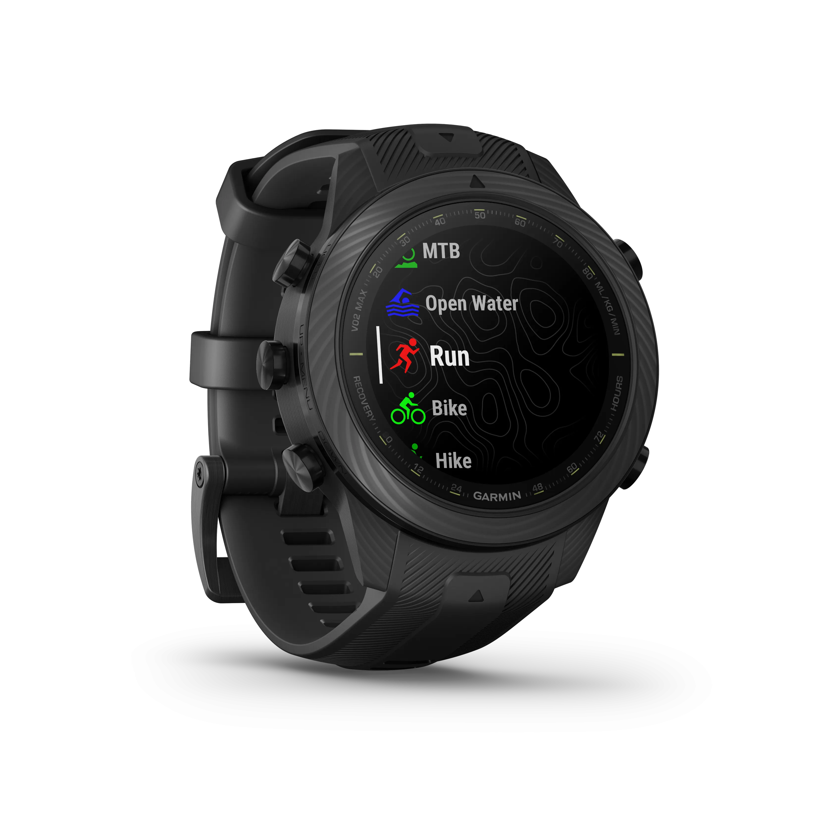 MARQ Athlete Gen 2 Smart Watch, 46mm - Carbon Edition - 010-02722-11