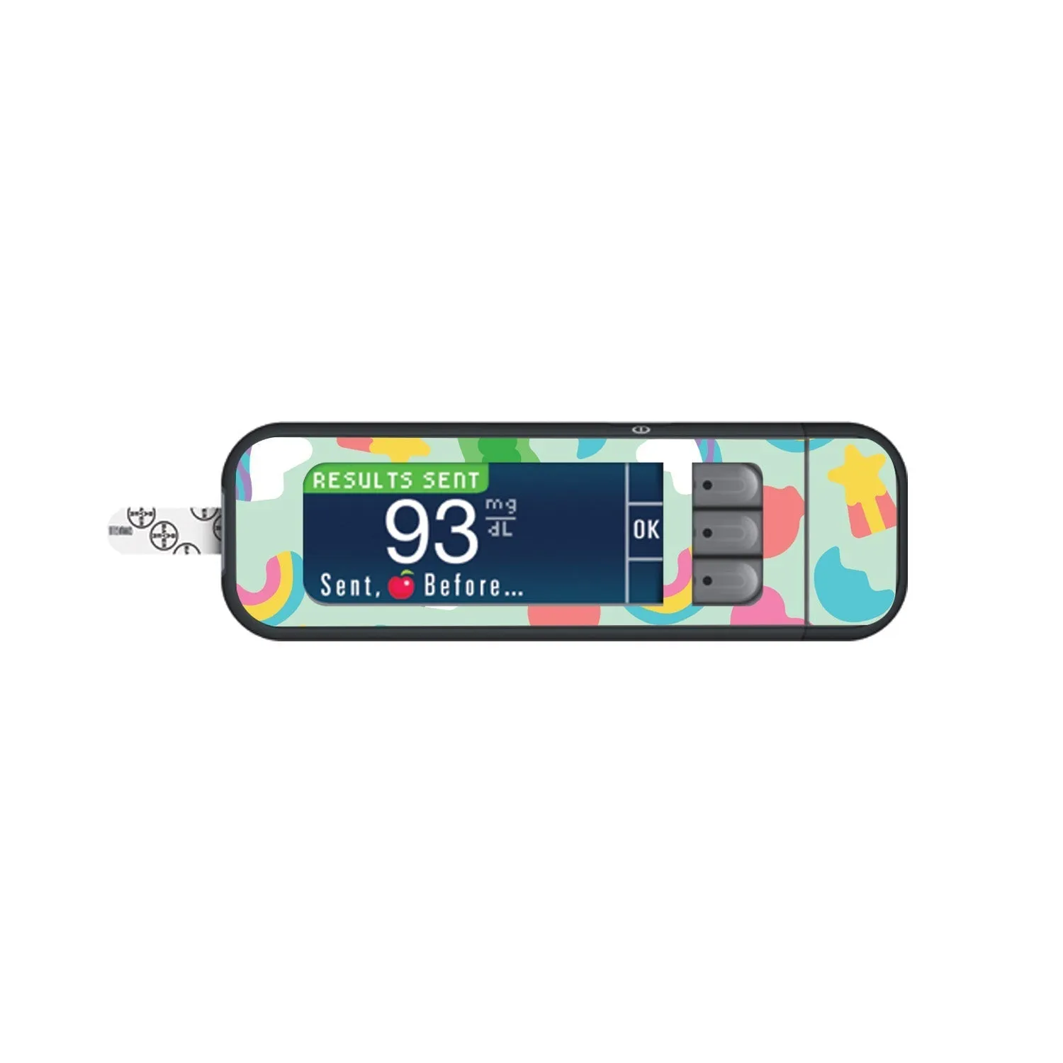 Marshmallow Charms for Bayer Contour Next Glucometer