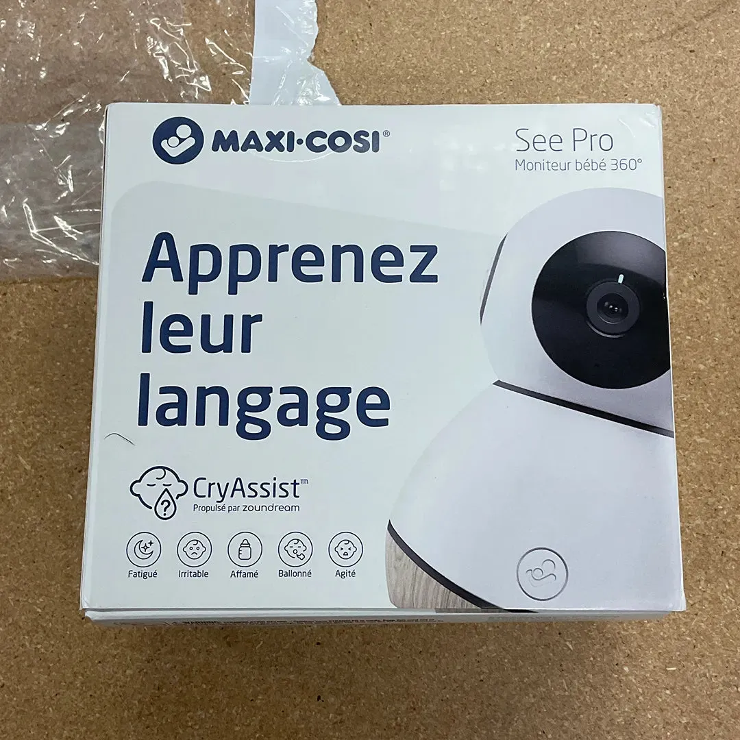 Maxi-Cosi See Pro 360 Baby Monitor with Parent Display