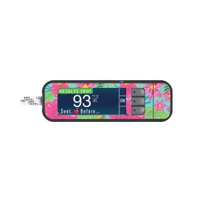 May Flowers Sticker for Bayer Contour Next Glucometer