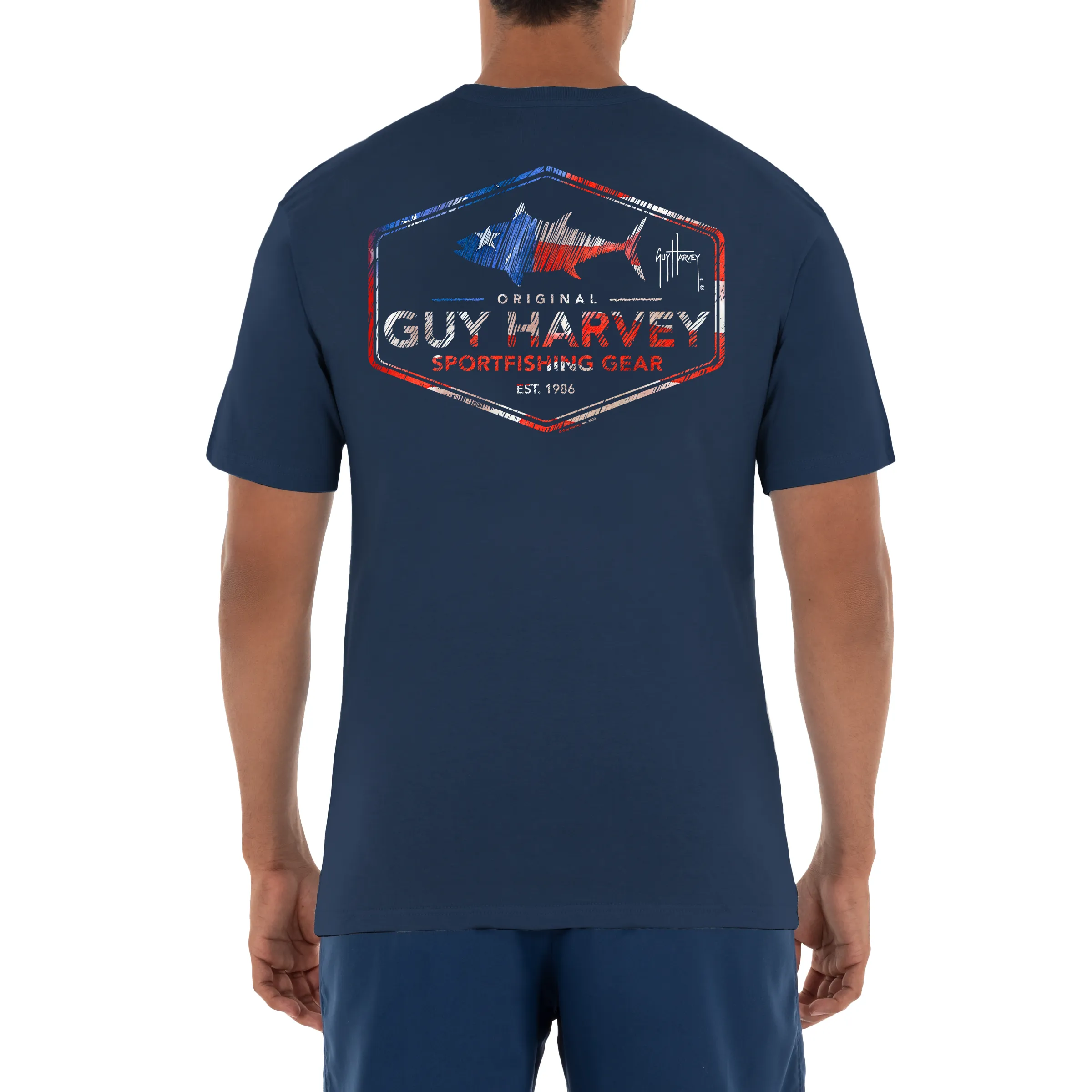 Men's Sportfishing USA Short Sleeve T-Shirt