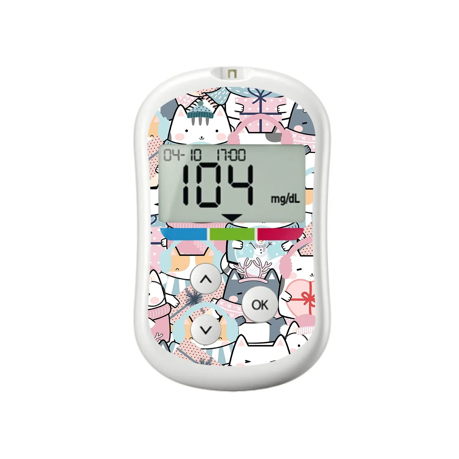 Meowy Christmas for OneTouch Verio Flex Glucometer