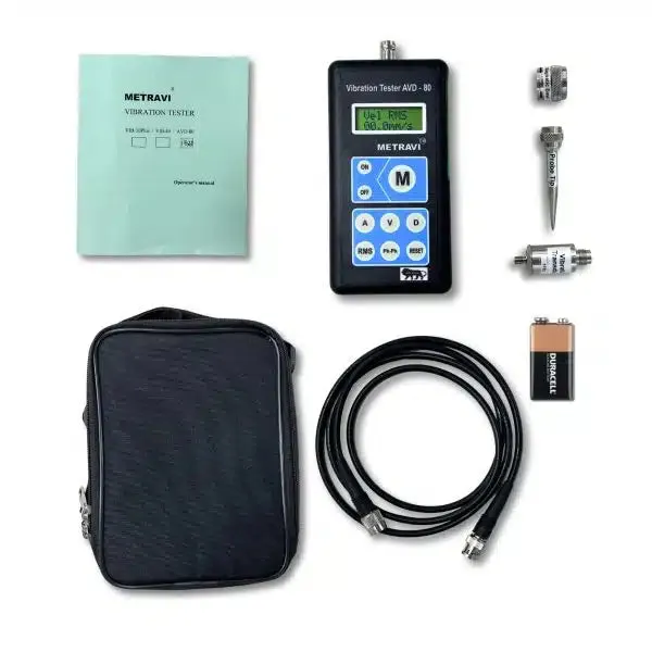 Metravi AVD-80 Portable Vibration Meter