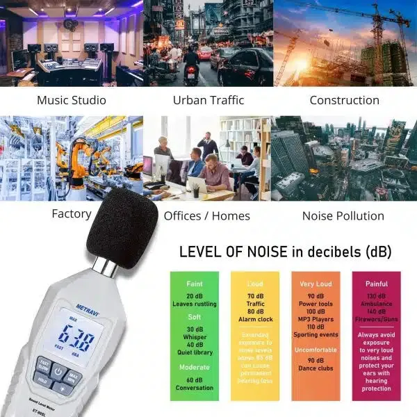 Metravi ET-99SL Sound Level Meter