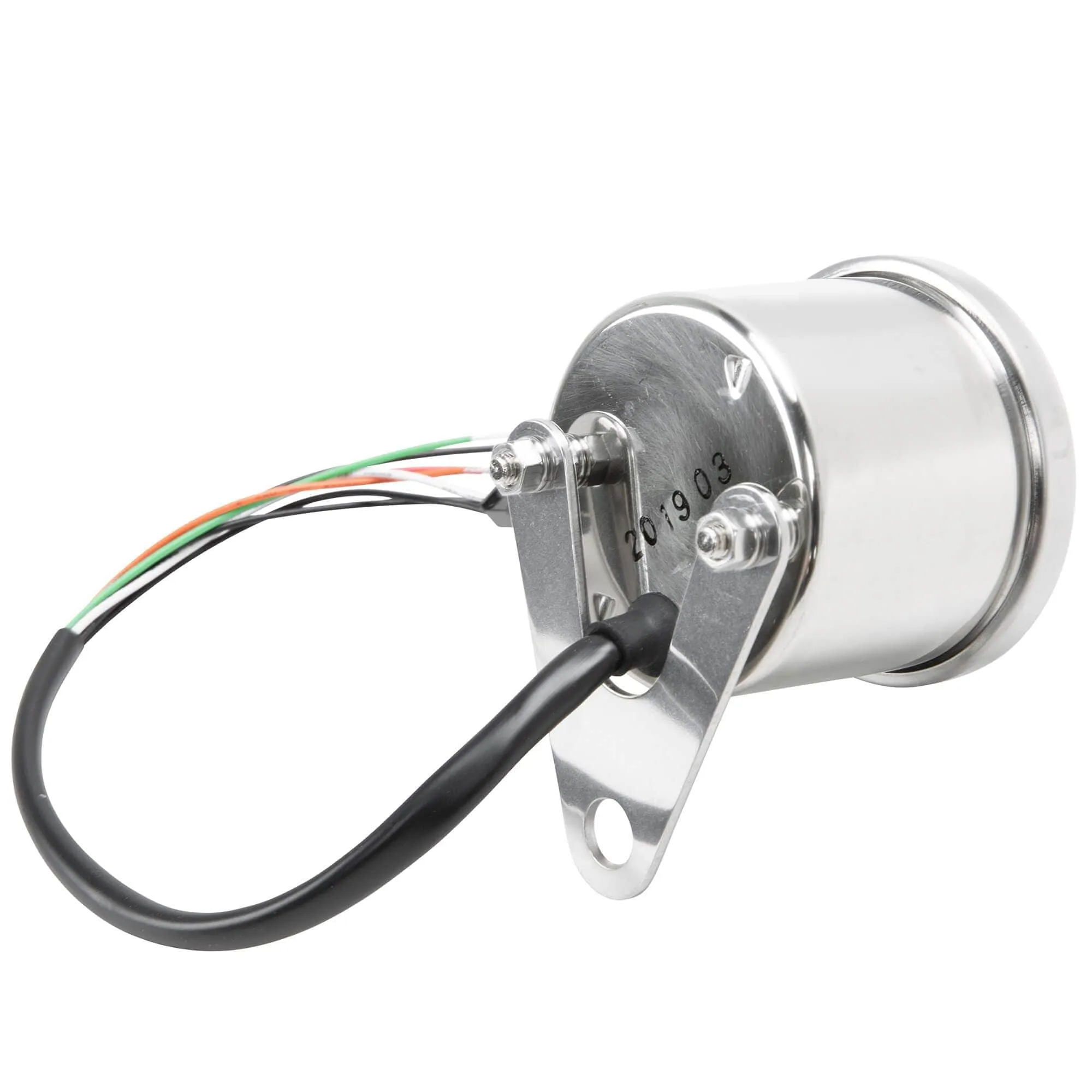 Mini Electronic Speedometer - 2.4 inch - Black Face