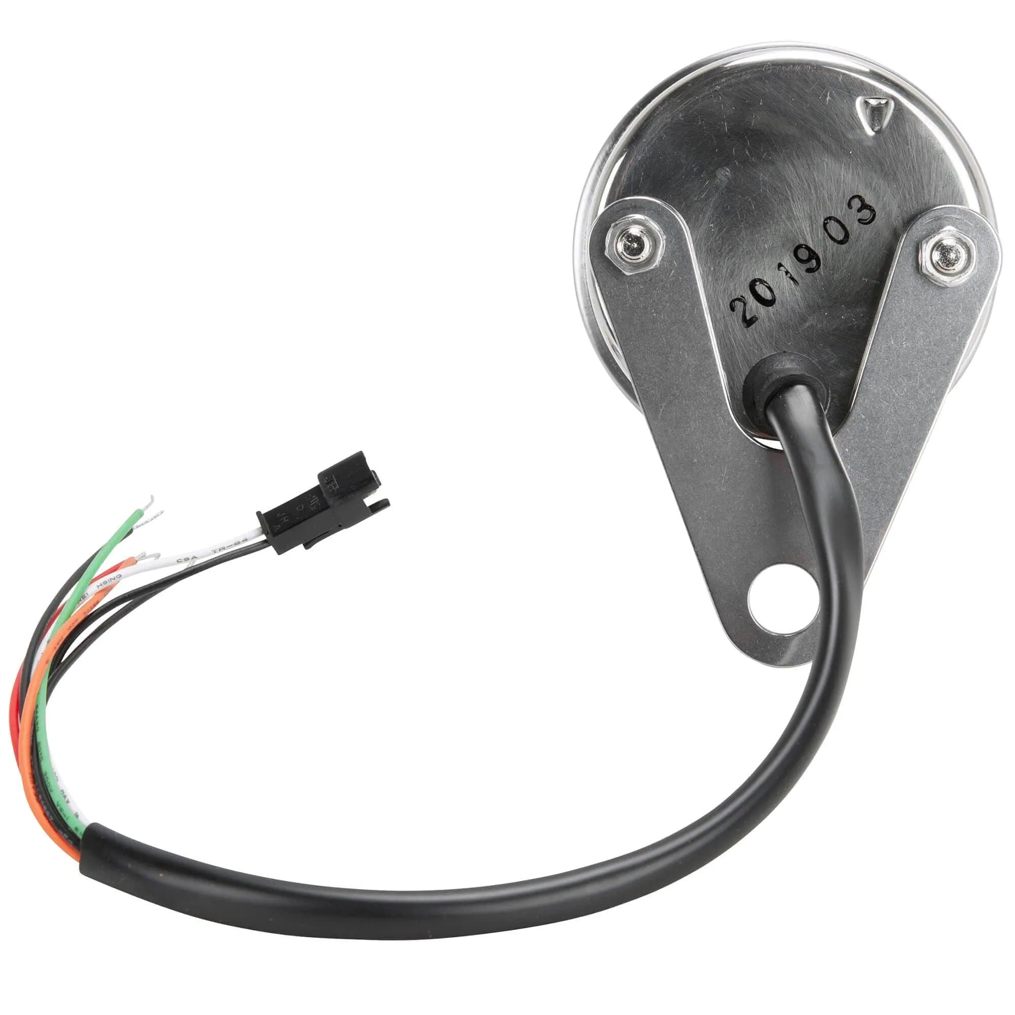Mini Electronic Speedometer - 2.4 inch - Black Face