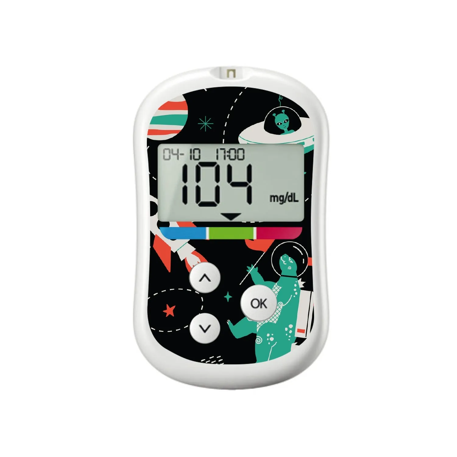Monster in Space for OneTouch Verio Flex Glucometer