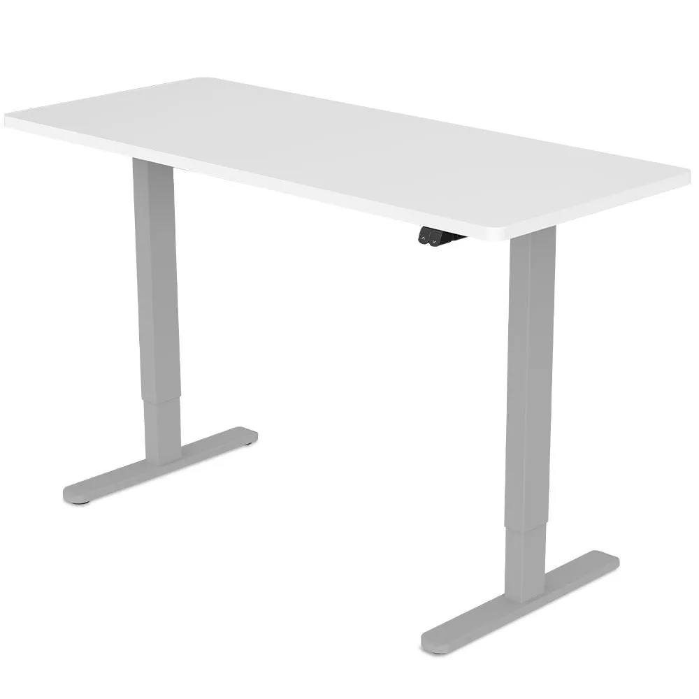 Motorized Sit-Stand Desk, Electric Height Adjustable, 70kg Load Fortia