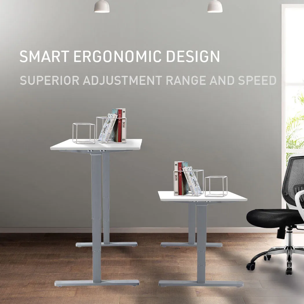 Motorized Sit-Stand Desk, Electric Height Adjustable, 70kg Load Fortia