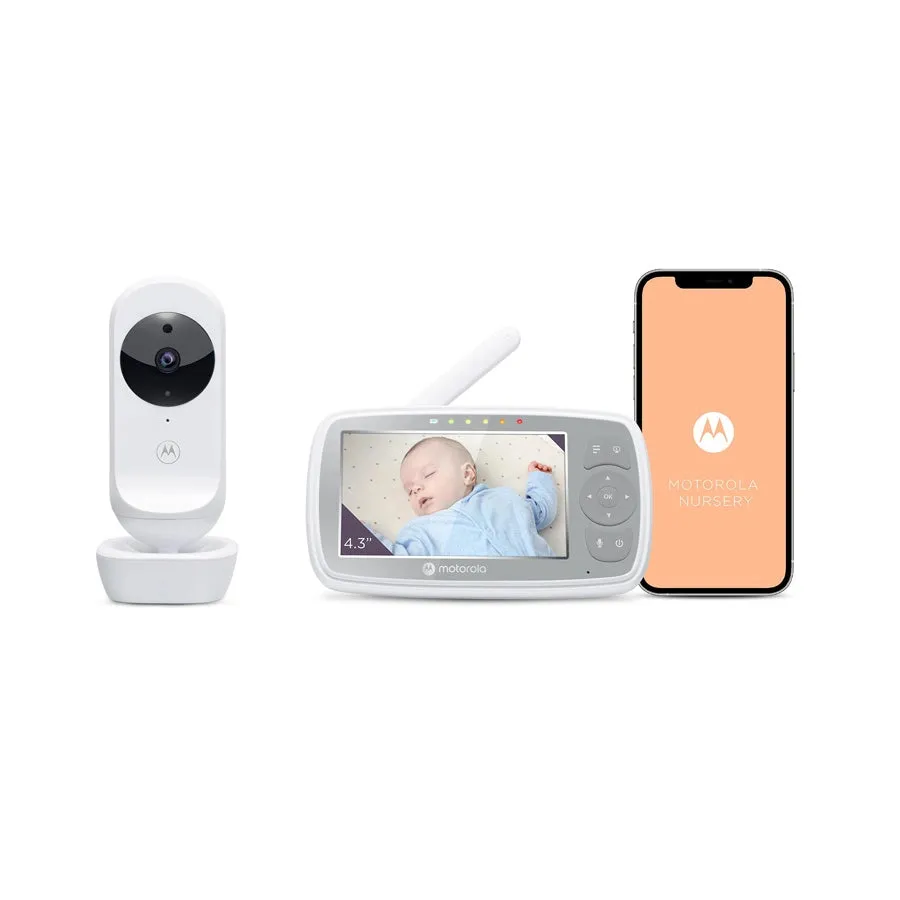 Motorola 4.3” Wi-Fi Video Baby Monitor